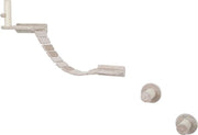 Scaffale per Gatti con Posto di Sosta in Colore Beige