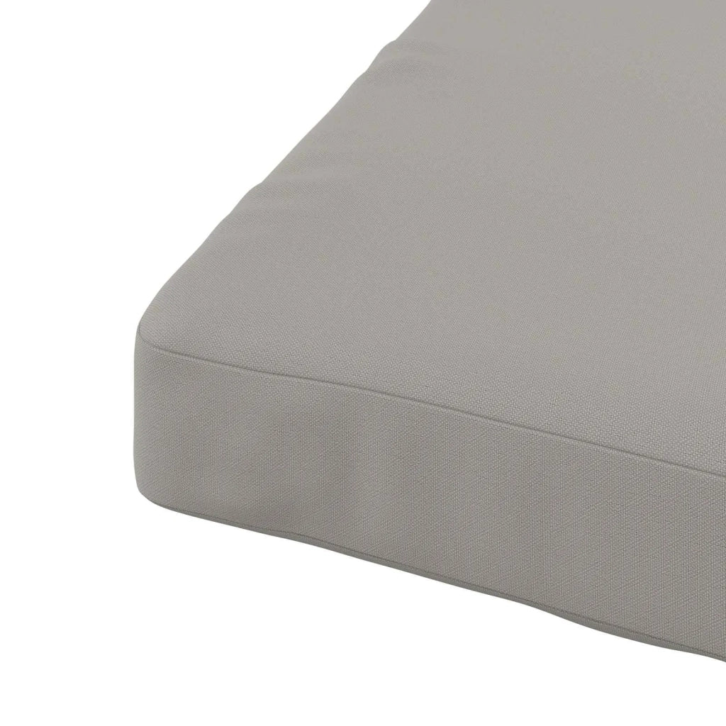Cuscino per Sedia in Unico Pezzo SOEST 100% Poliestere Grigio 944971