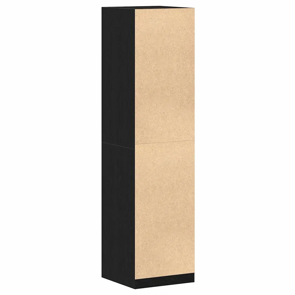 Guardaroba Rovere Nero 50 x 50 x 200 cm Legno multistrato CFW3941907