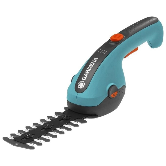 Gardena 09885-30 ClassicCut Li Forbici senza filo per erba e cespugli Lama intercambiabile Batteria Li-ion 3,6 V 2,5 Ah colore Turchese-Nero