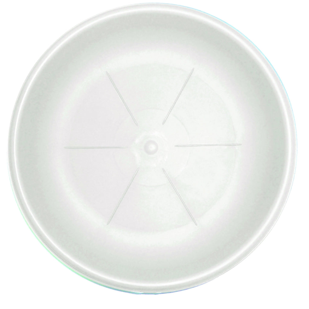 Bama SOTTOVASO TONDO TERRA-FLY-HEDERA Col. Bianco Ø cm. 30