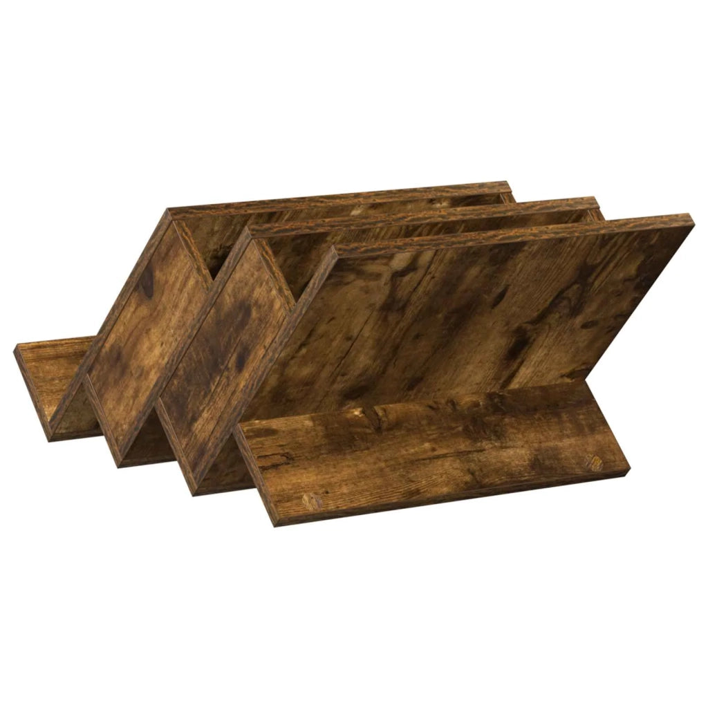 Scaffale per riviste Rovere fum¨¦ 53 x 40 x 28,5 cm CFW5617298