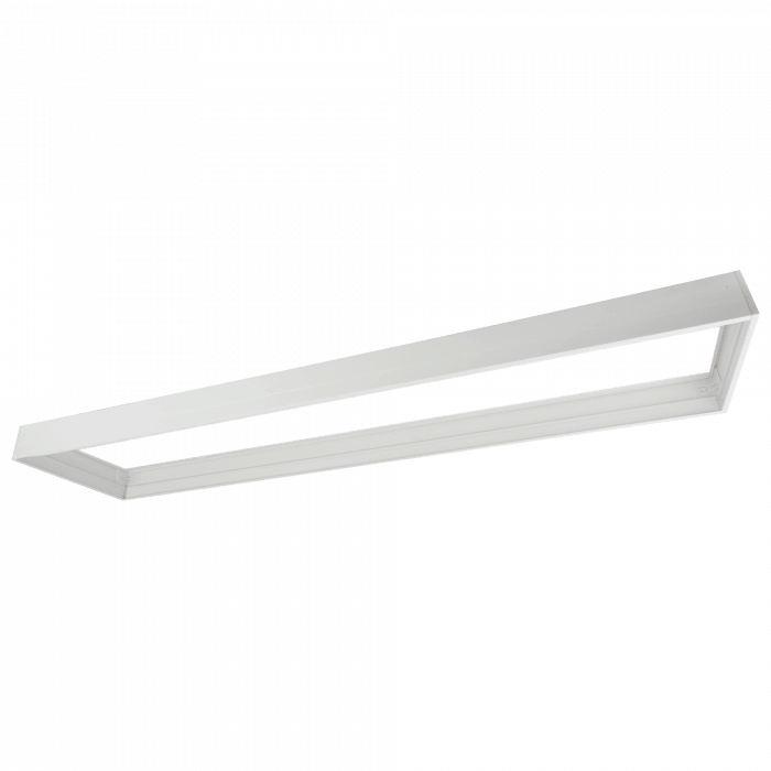 Cornice per pannello LED 120x30 Backlit PVC bianca Ecolight