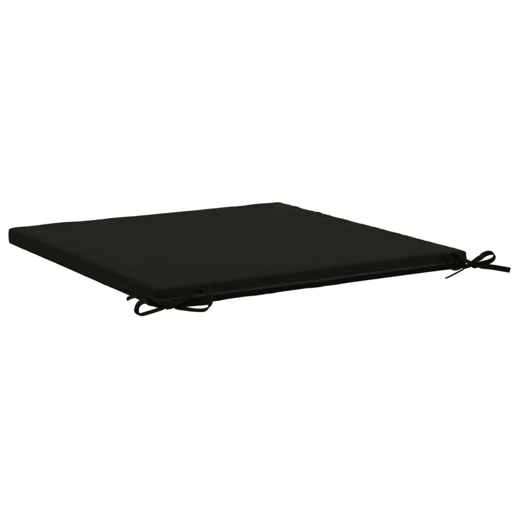 Cuscini per Sedia in 4 Pezzi SOEST 4 pz 100% Poliestere Nero 944616