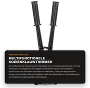 Tang da maneggiamento per bestiame portatile - Multifunzionale - Strumento in acciaio inossidabile - Manubrio antiscivolo - Efficiente e rapido - Lame regolabili - Tang per bestiame