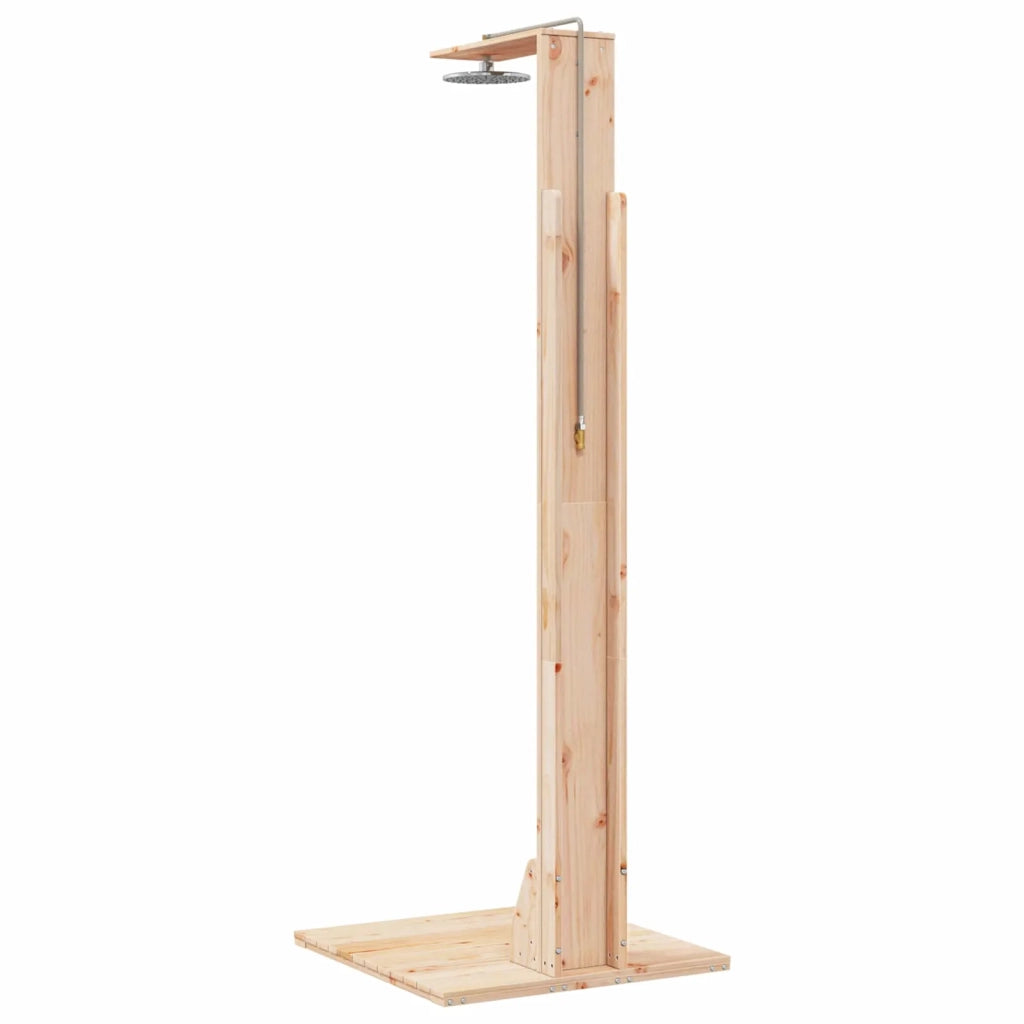 Doccia da esterno 214,5 cm Naturale 886344