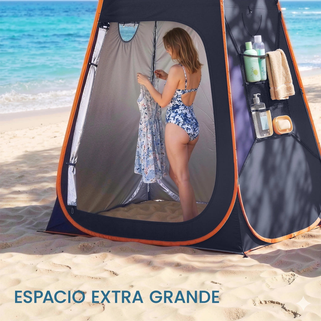 Tenda Pop-Up Istantanea Doccia Campeggio ¨C Xylo ¨C Portatile Impermeabile con Borsa Blu Scuro