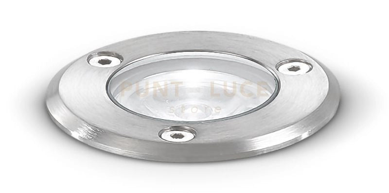 GES220C- SEGNAPASSI IN ACCIAIO INOSSIDABILE E ALLUMINIO CALPESTABILE AD INCASSO A LED 3000K 89LM 1W