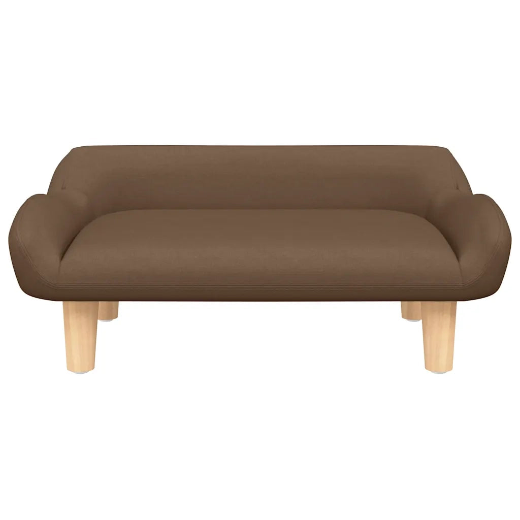 Divano per Bambini Marrone 70x40x24 cm in Tessuto 3196346