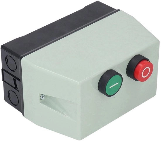 Impianto di Protezione per Macchina - Impermeabile - Avviatore Magnetico 3 kW - Resistente al Calore - Funzione di Sopraso - 220/230 V - 4 Fori Preziosi