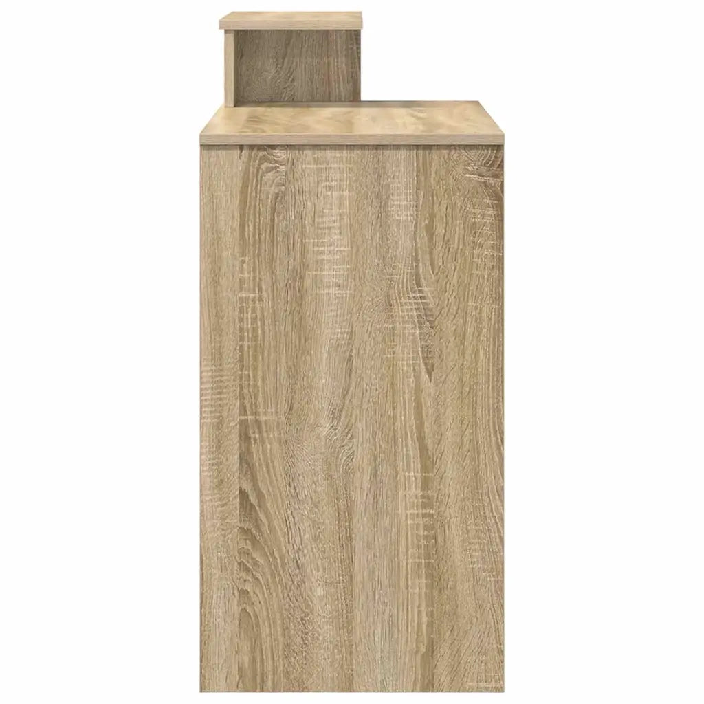 Scrivania | Tavolo da Ufficio Rovere Sonoma 106 x 41 x 88.5 cm Legno multistrato
