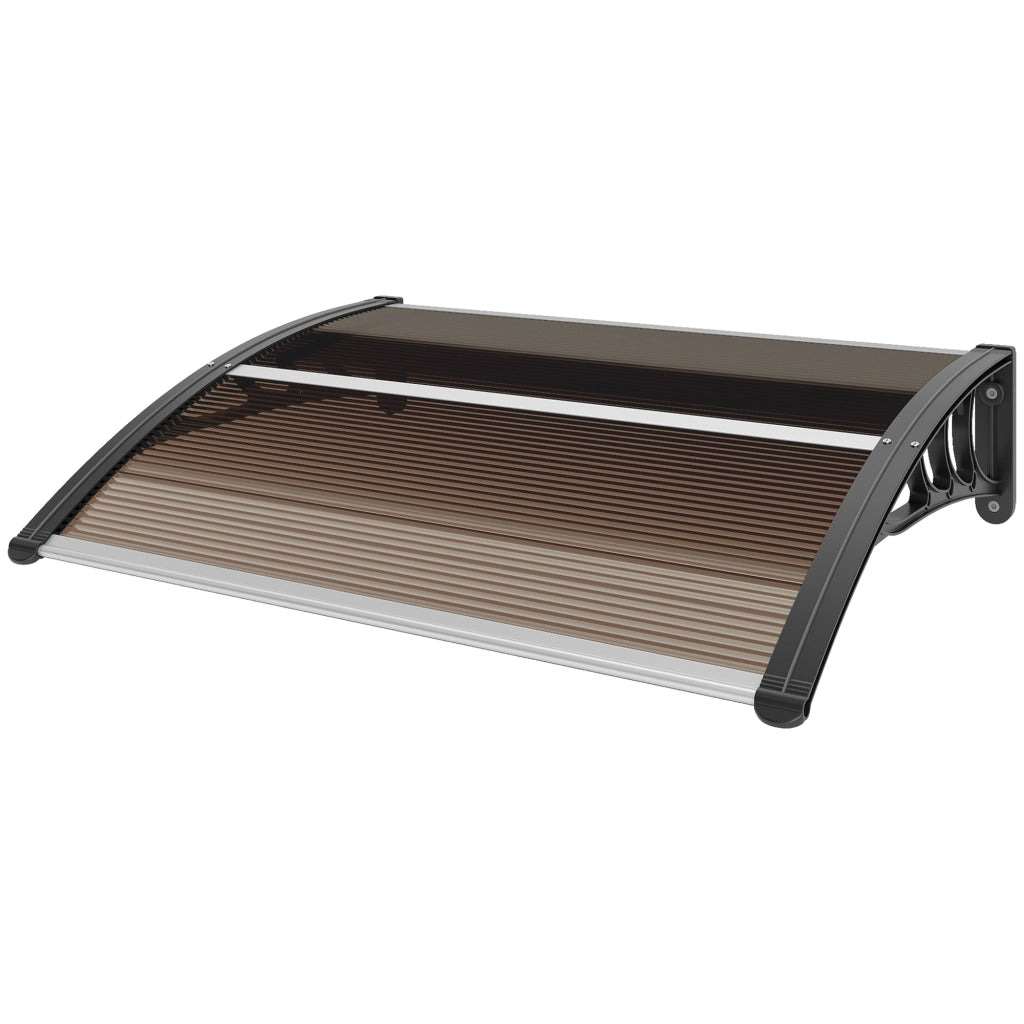 Tenda da Esterno per Porta e Finestra ¨C zephmum ¨C Marrone 75x100 cm