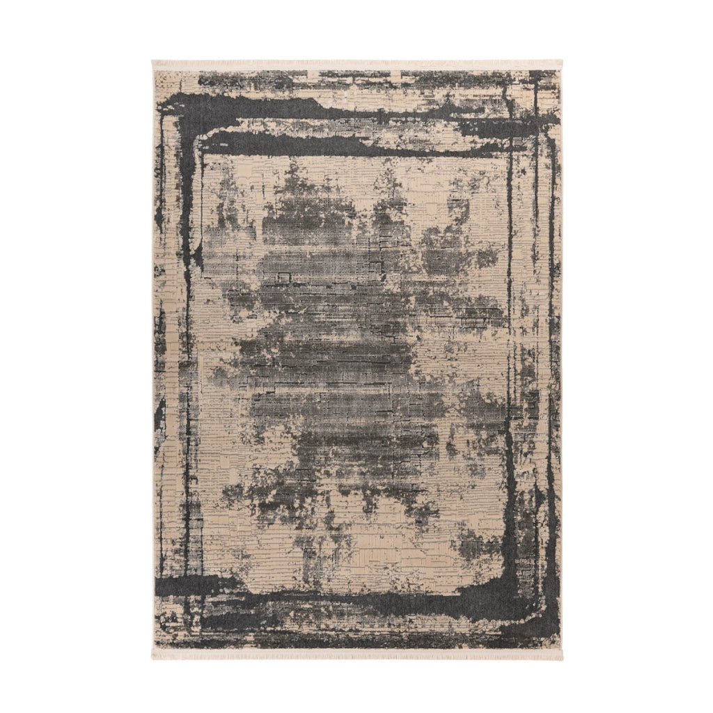 Tappeto vintage Adeon 200 grigio 80x150 cm