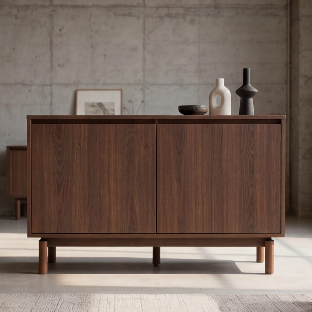 Tavolo buffet in legno scuro 120cm SARAH