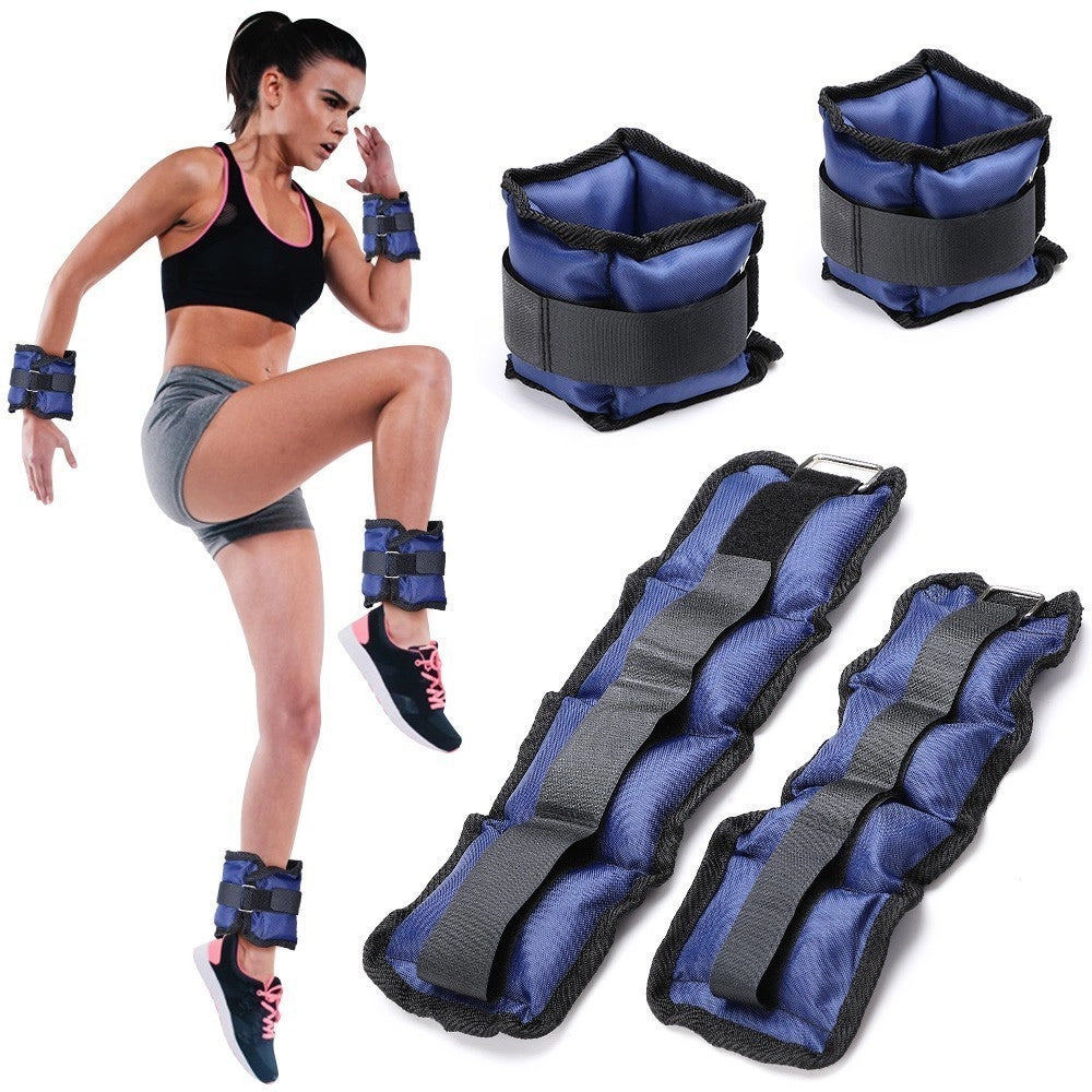 Trade Shop - Pesi Caviglie Polsi Cavigliera Sport Arti Marziali Fitness Cavigliere Peso 1,5kg -