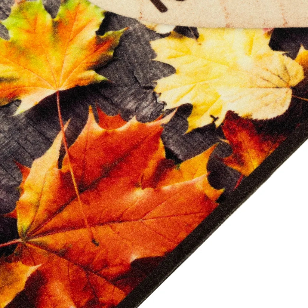 Tappeto da Cucina Lavabile-Tappetino da Cucina Autunno 60x180 cm in Velluto