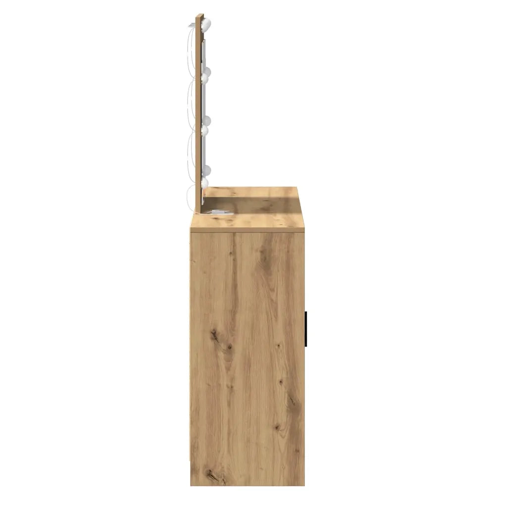 Toeletta | Tavolo da Trucco Marrone 102 x 33 x 135 cm Legno multistrato