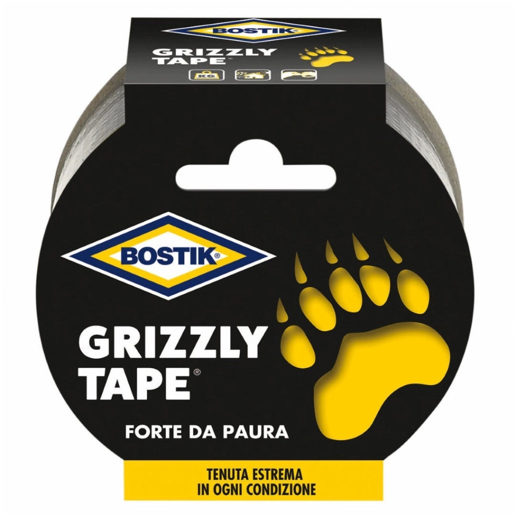 Grizzly Tape Grigio 10Mt X 50Mm - Uhu Bostik