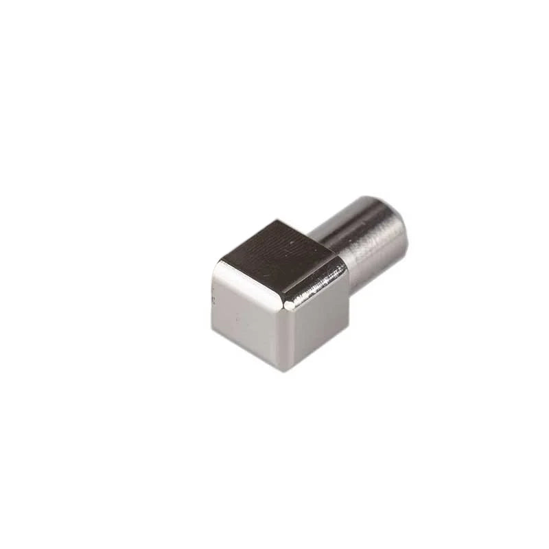 Capsula quadrata in alluminio : Modello - 12,5MM, Finitura - SATINATA
