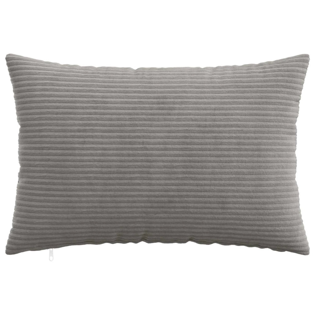 Federa 6 pcs HEERLEN Grigio Chiaro 40 x 60 cm corduroy 909208