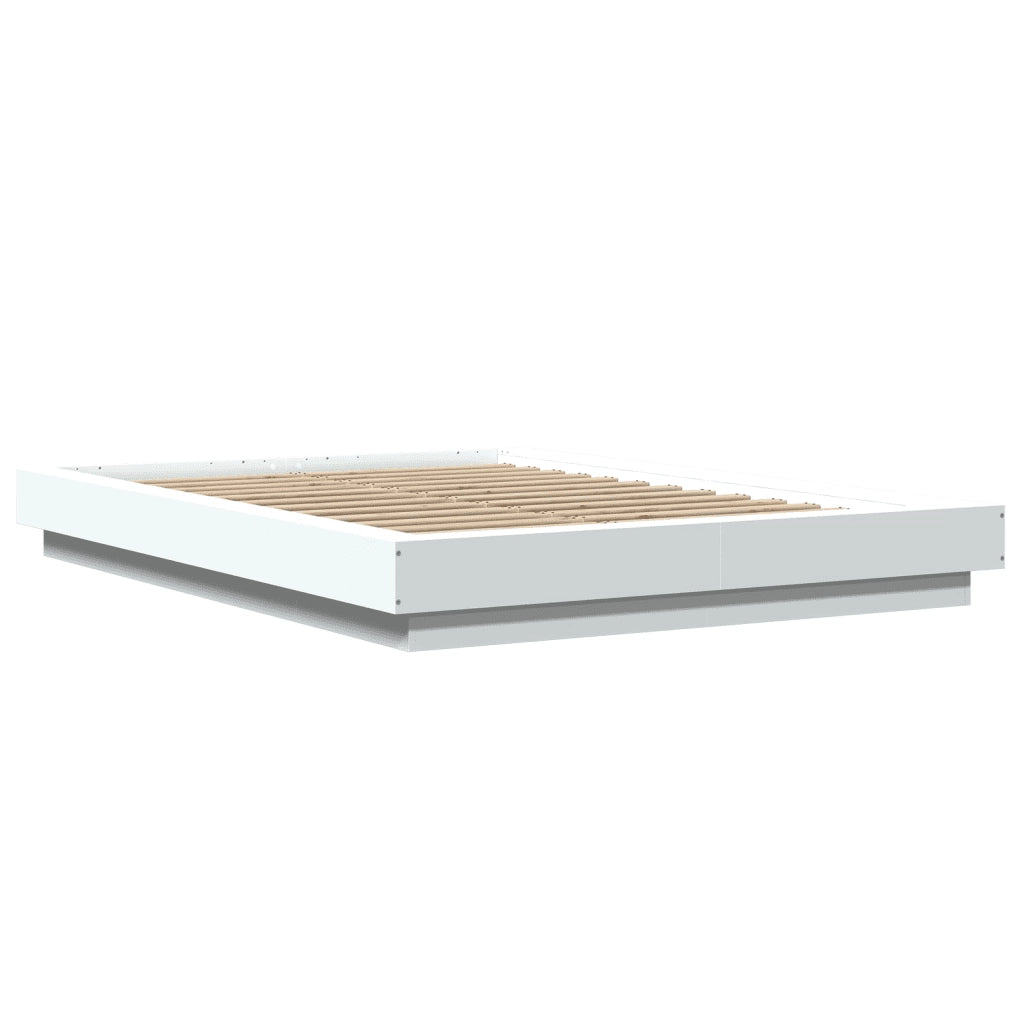 Giroletto-Struttura Letto Bianco 120x200 cm in Legno Multistrato 839499