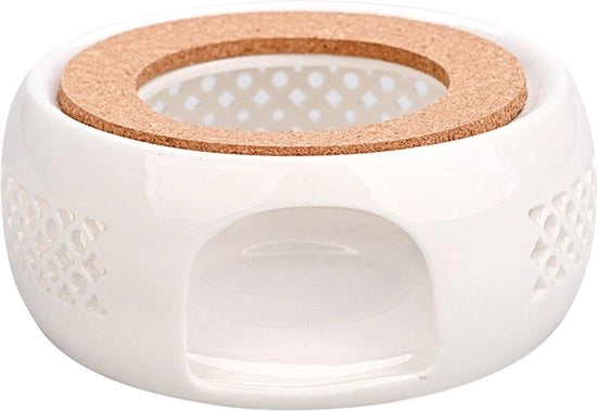 Accessori da Cucina - Thee - Tazza di Ceramica - Scaldabagno - Accessori da Cucina - Accessori per la Casa - Piastra di Riscaldamento - Candelotti di Cera - Regalo - Bianco