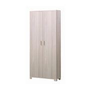 Mobile 2 Ante Kit Olmo Chiaro cm 83x29x190h - Sarmog
