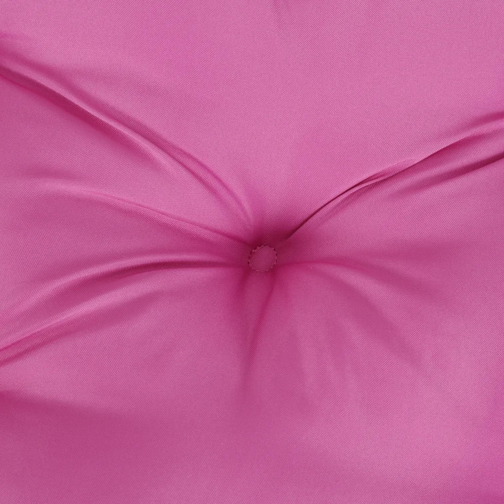 Cuscino per Panca da Giardino-Cuscini per panchina da esterno Rosa 120x50x7 cm in Tessuto