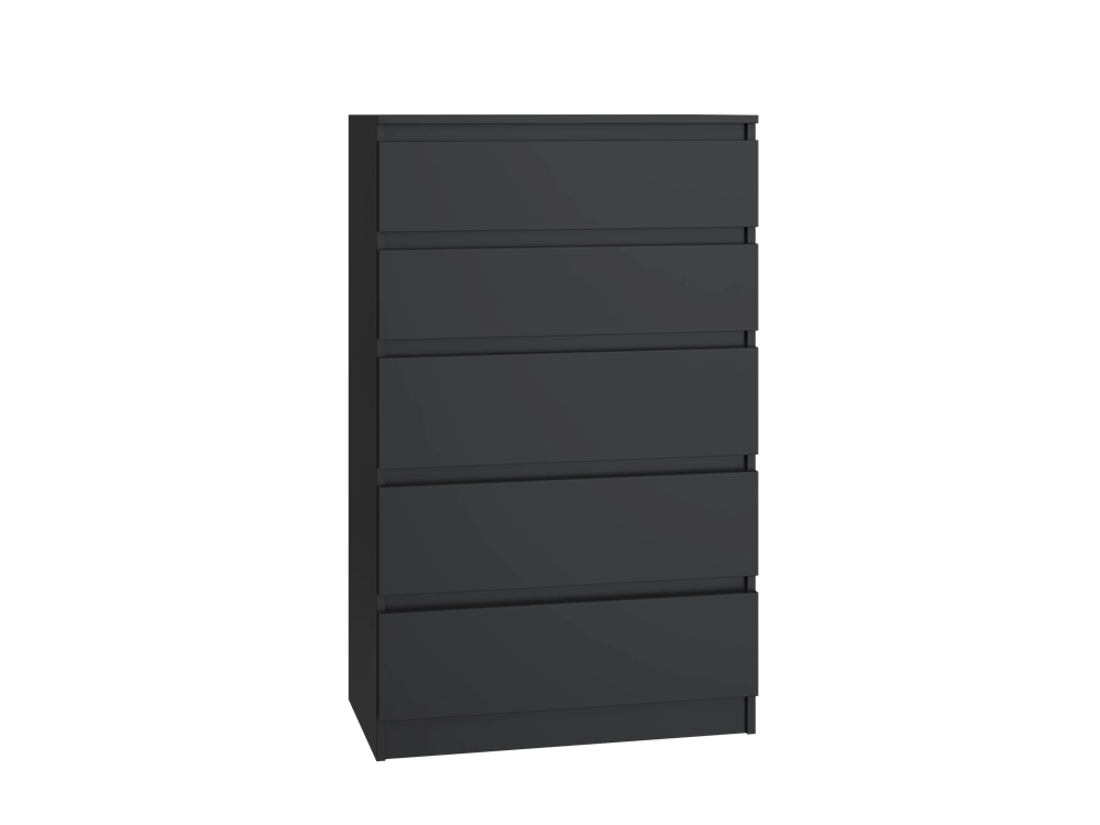 Cassettiera MALWA M5 nero per camera e soggiorno