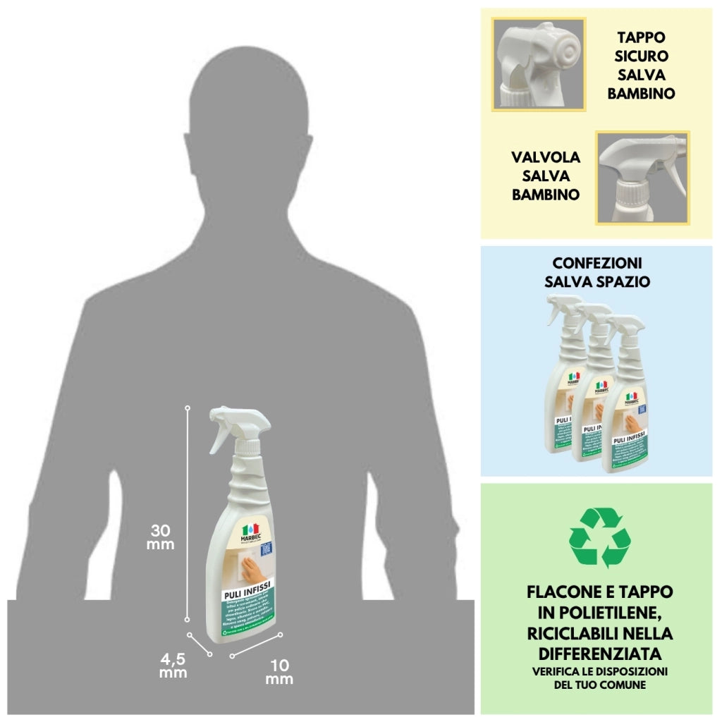 Puli Infissi 750ML