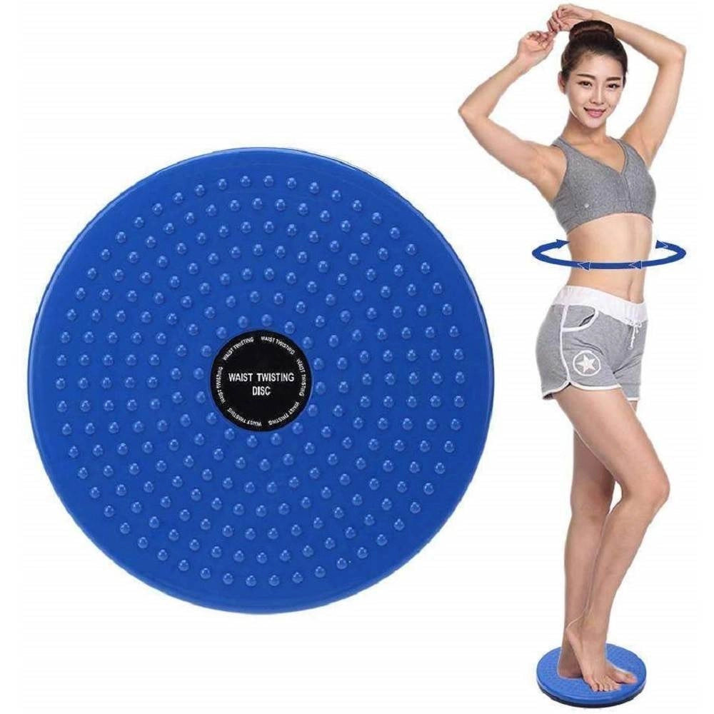 Trade Shop - Disco Slimmy Rotante Torsione Allenamento Per Gambe Vita Fianchi Tonifica Addome -