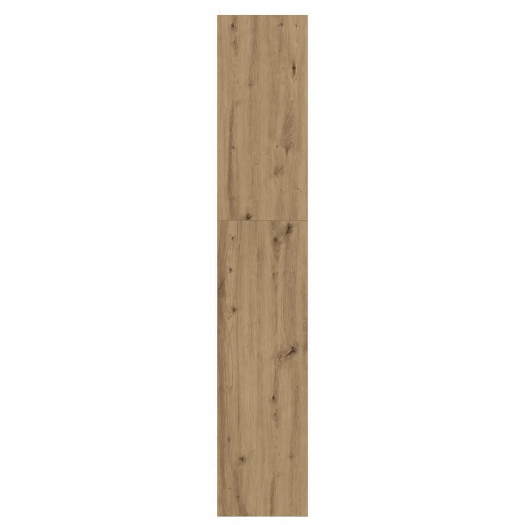 Armadio per Libri 5 livelli 60 x 30 x 166 cm rovere artigianale 880460