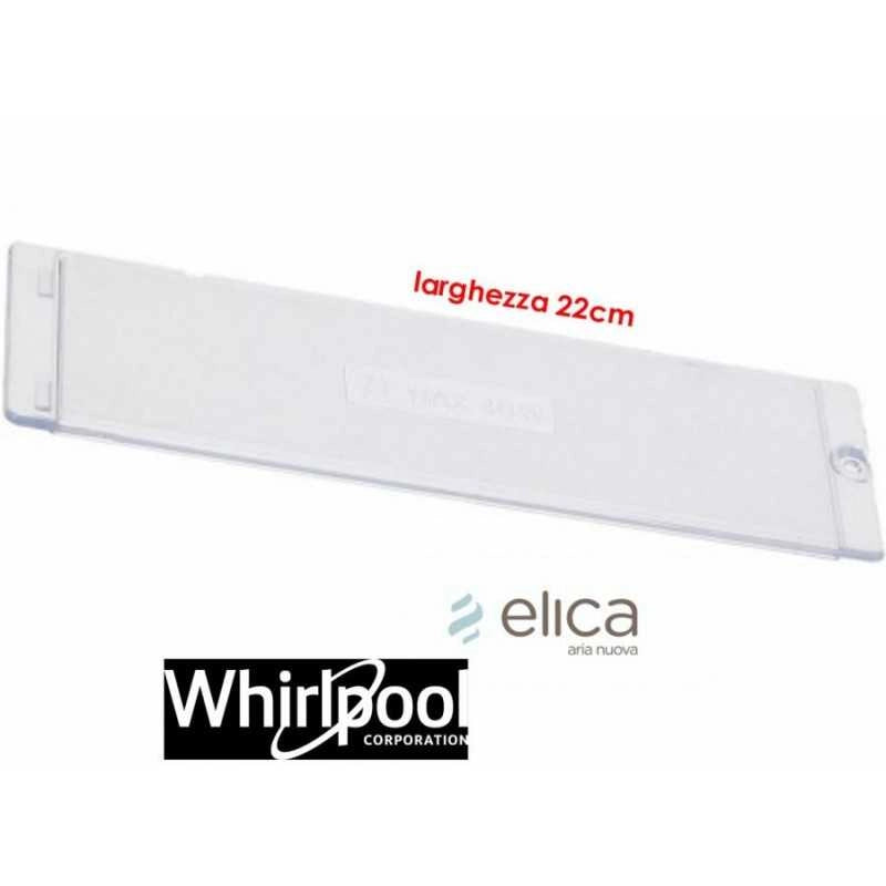 PLAFONIERA VETRINO LUCE CAPPA ELICA MILLE LUCI WHIRLPOOL 481944229711 - ELICA