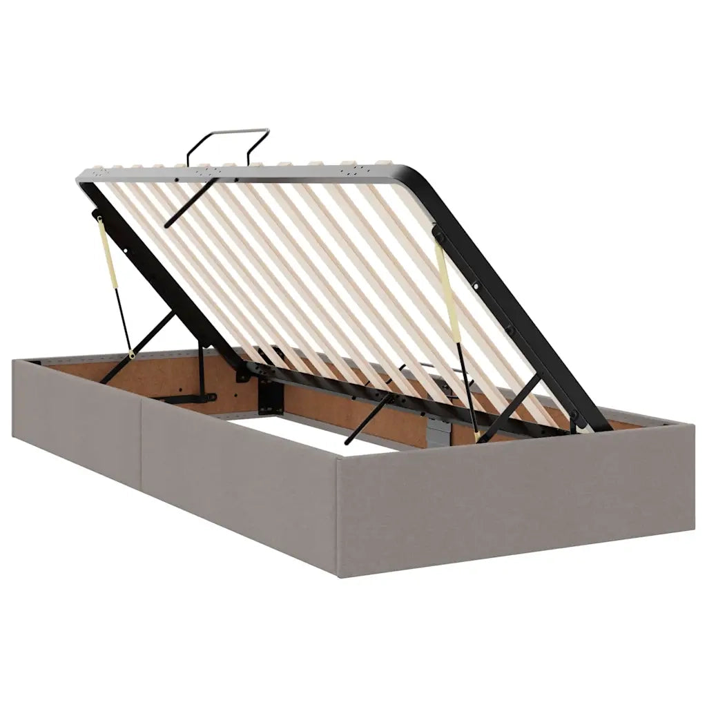 Letto con contenitore e LED Talpa 90 x 200 cm Poliestere 3372456