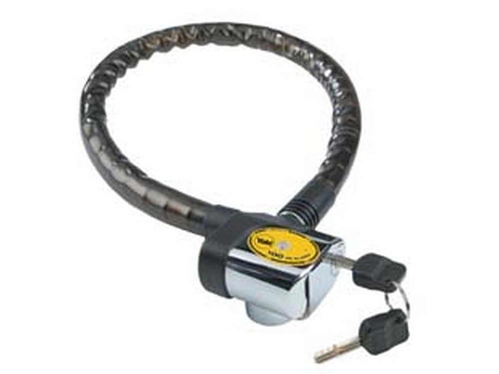1blister lucchetto allarmato con serratura a chiave per moto cl1/20 - ø mm.20x85 cm. cod:ferx.fer199148