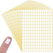 Etichette matite bianche adesive - 5880 pezzi - Etichette bianche per scuola e ufficio