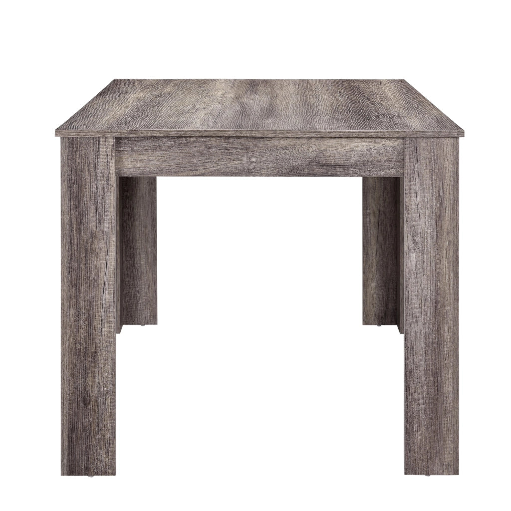 Robusto tavolo da caffè/sala da pranzo marrone da 140 cm 03_0004284