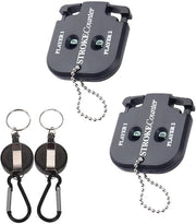 Contatore di Punteggi di Golf - Digitale Tavola di Scoraggiamento - 2 Giocatori - Chiusura con Cerniera - Materiale ABS - Adatto per Sport All'Aperto