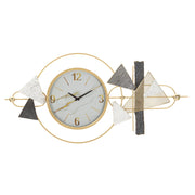 Orologio da Parete VKH765, Multicolore, Metallo, 120x6x60 cm