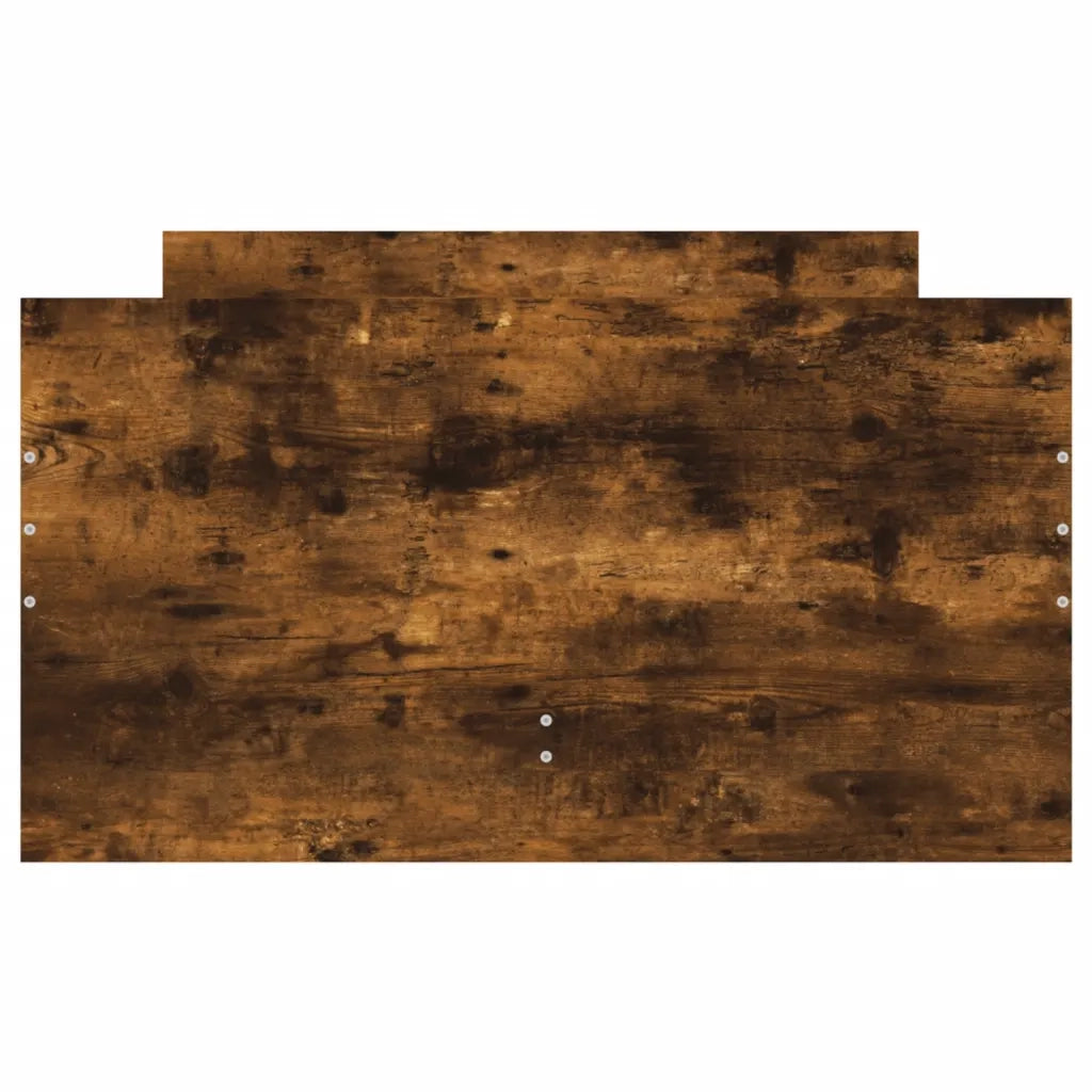 Letto singolo | Letto per adulti | Giroletto con Cassetti Rovere Fumo 100x200 cm