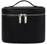 Borsa di Viaggio con Compartimenti in Pelle Nera