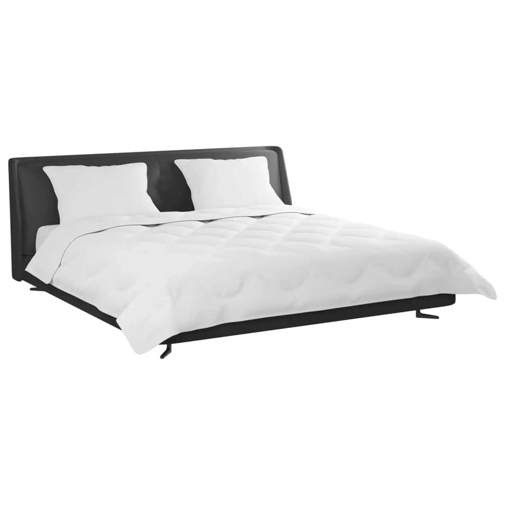 Duvet Estivo con cuscino 3 pcs Bianco Microfibra 3377295