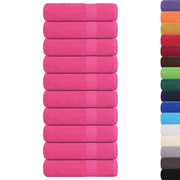 Asciugamani da Doccia FROGN 10 pz | Teli per bagno Rosa 70x140 cm 360 g/m2
