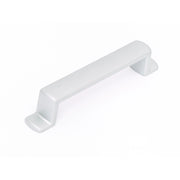 MANIGLIA SQUADRATA ARGENTO 64MM TIPO C