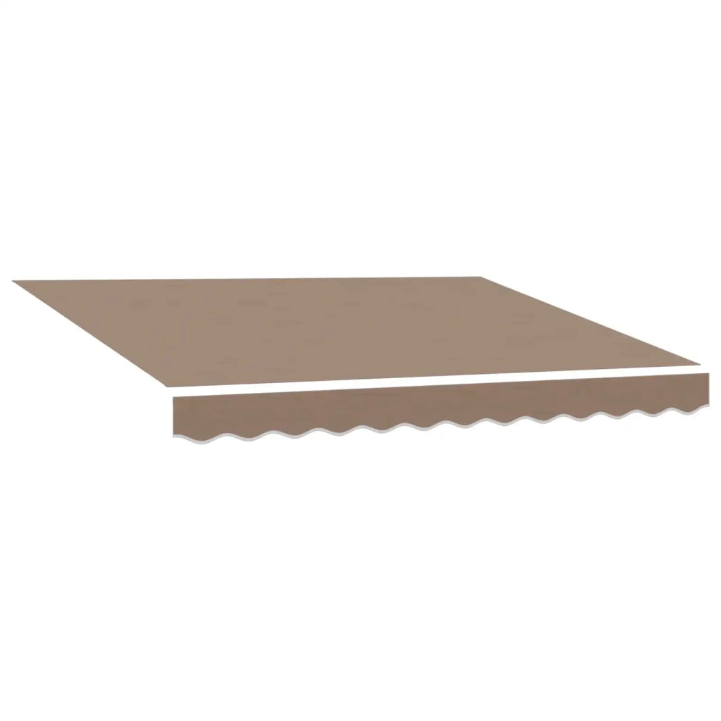 Tenda retrattile Tortora 400 × 350 cm Poliestere e Alluminio 3426119