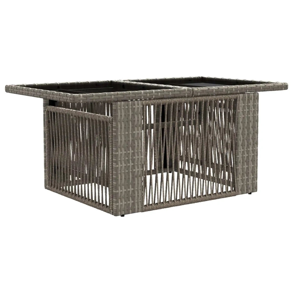 Set Divano da Giardino 6 pz Grigio polyrattan 3436436