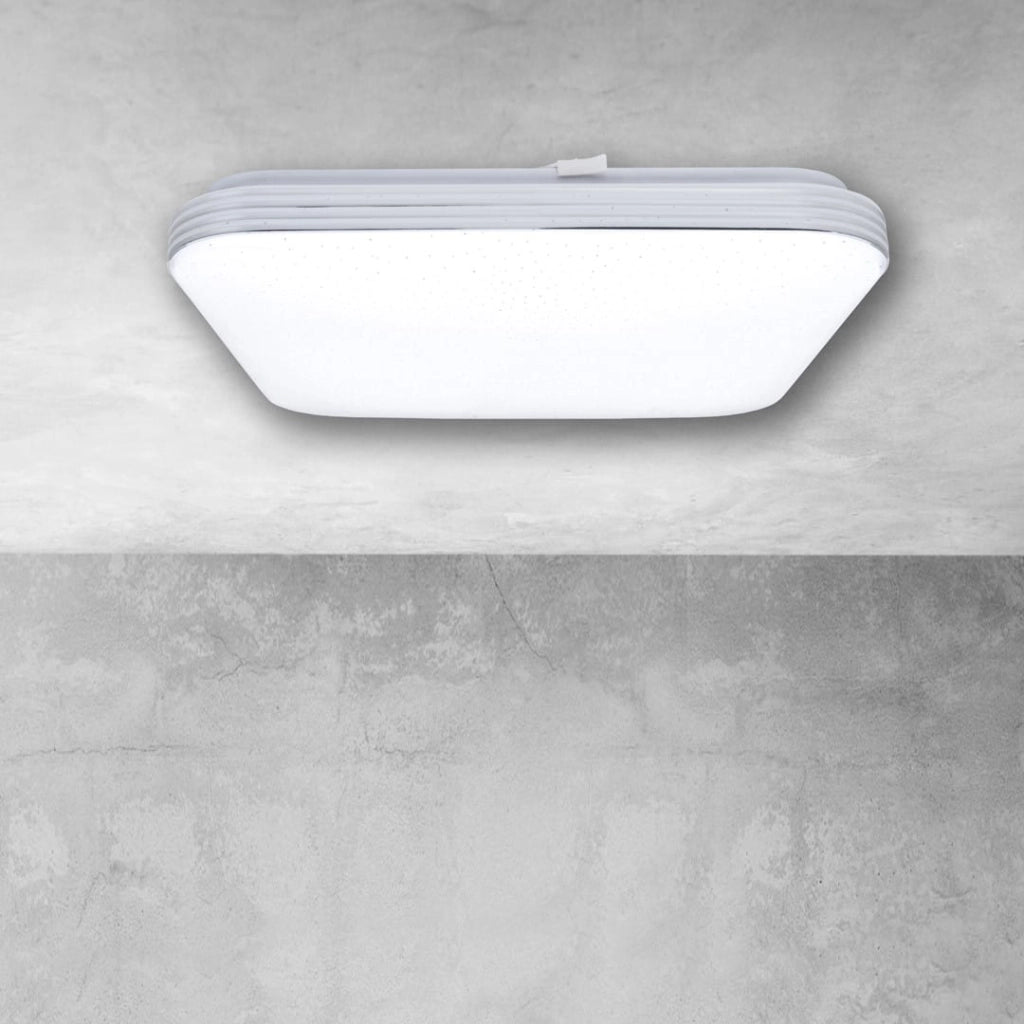 Plafoniera LED Milagro Palermo 40W 33cm con telecomando