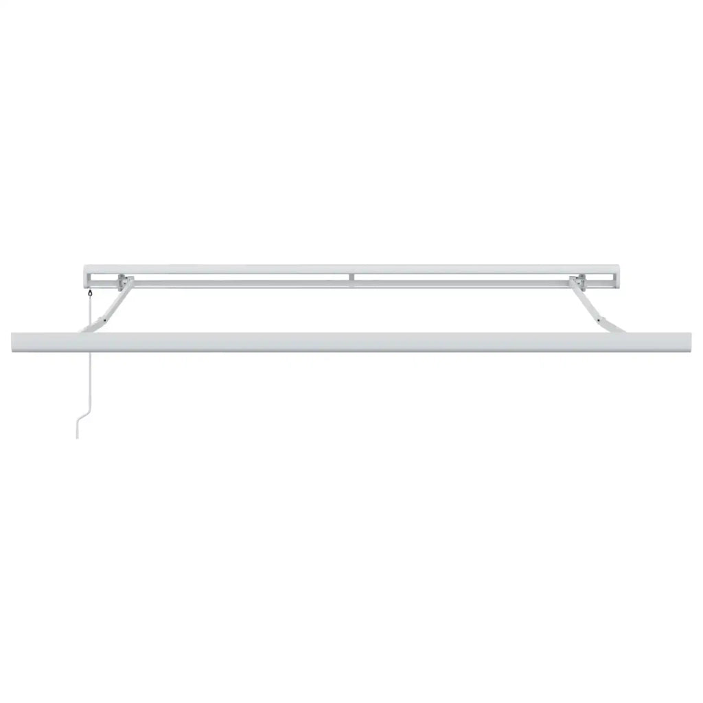 Tenda Retrattile Bianco 300 x 250 cm Tessuto e Metallo 3330081