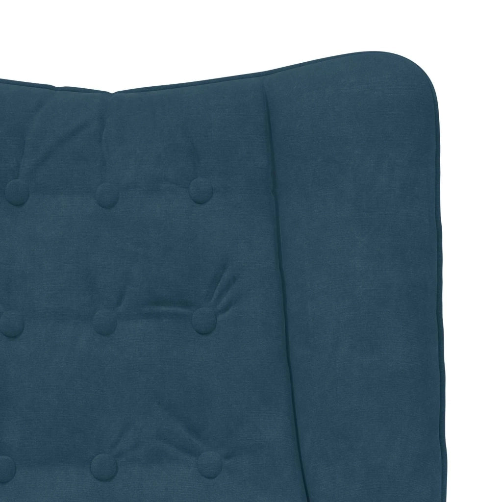 poltrona Blu 63 x 67 x 94 cm Velluto 42001813