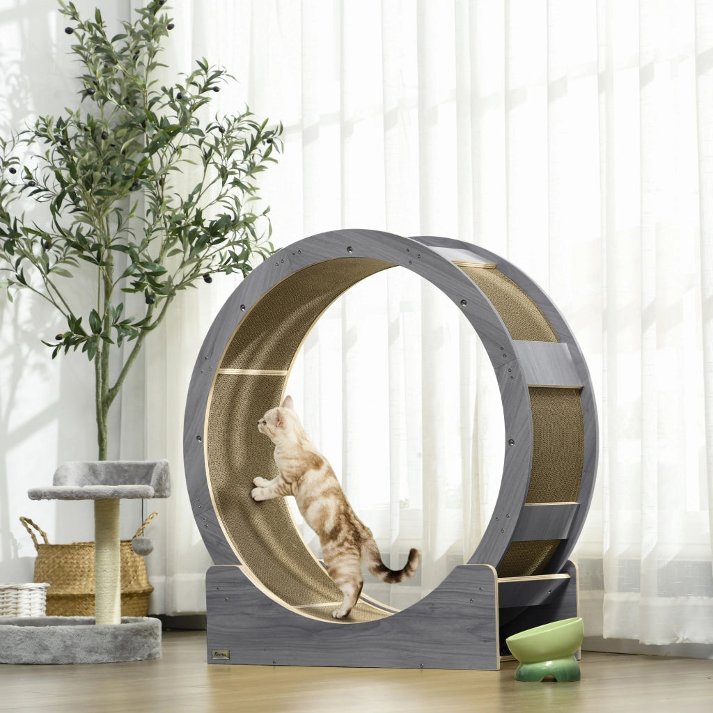 Ruota per Gatti ¨C Minimal ¨C 91 cm, Noce